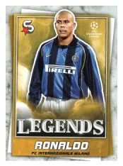 fotbalová kartička 2022-23 Topps Super Stars Ronaldo Nazario Inter Milan  Legend