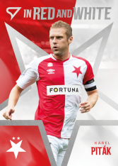 2025-26 SportZoo SK Slavia Praha In Red and White RW-21 Karel Piták