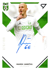 podpisová fotbalová kartička SportZoo 2020-21 Fortuna Liga Signed Stars Level 1 SS1-22 Marek Janečka MFK Karviná /199