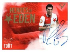 podepsaná karta 2025-26 SportZoo SK Slavia Praha Heroes of Eden /35  HES-PF Pavel Fořt