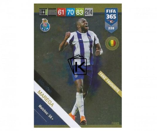 Fotbalová kartička Panini FIFA 365 – 2019 Fans 228Moussa Marega FC Porto