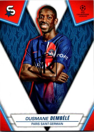 Fotbalová kartička 2023-24 Topps Superstars UEFA Club Competitions 112 Ousmane Dembélé (Paris Saint-Germain)