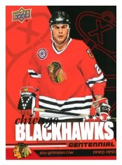 2025-26 Upper Deck Centennial Chicago Blackhawks 83 Stu Grimson