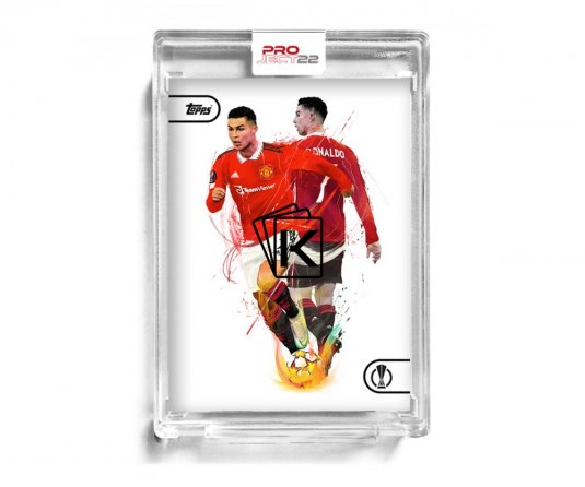 Fotbalová kartička Topps Project 22  Cristiano Ronaldo Manchester United by Rafal Rola /3186