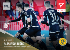 fotbalová kartička 2023-24 SportZoo Fortuna Liga Live  L-17 Alexandr Bužek FC Zlín RC /46