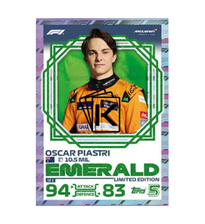 2024 Topps Turbo Attax Formule 1 Mega Tin Five Fold Černá