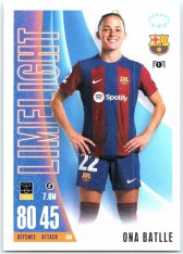 2023-24 Topps Match Attax EXTRA UEFA Club Competition UWCL Limelight 158 Ona Battle FC Barcelona