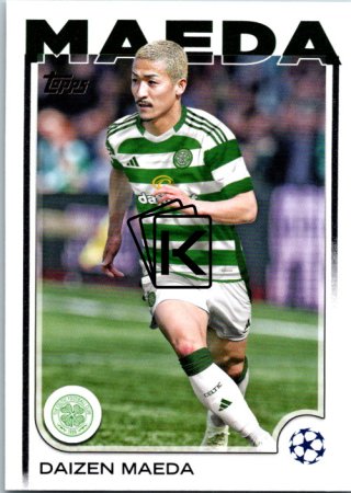 fotbalová kartička 2024-25 Topps UEFA Club Competitions Flagship 130 Daizen Maeda Celtic FC