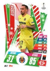fotbalová kartička 2020-21 Topps Match Attax Champions League HU17 Paco Alcácer Villarreal CF