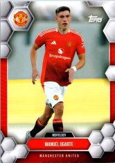 fotbalová kartička 2024-25 Topps Manchester United Fan Set 10 Manuel Ugarte