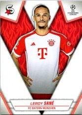 Fotbalová kartička 2023-24 Topps Superstars UEFA Club Competitions 58 Leroy Sané (FC Bayern München)