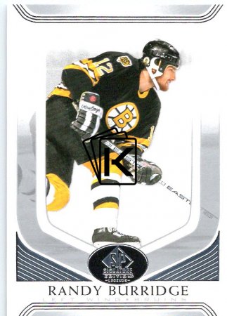 Hokejová karta 2020-21 Upper Deck SP Legends Signature Edition 236 Randy Burridge - Boston Bruins