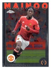 fotbalová kartička 2024-25 Topps Chrome UCC 29 Kobbie Mainoo, Manchester United