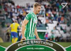 fotbalová kartička 2021-22 SportZoo Fortuna Liga Serie 2 Pure Emotions PE-05 Matěj Koubek Bohemians Praha