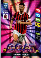 Panini Adrenalyn XL FIFA 365 2025 Excellence Goat 18 Álvaro Morata (AC Milan)
