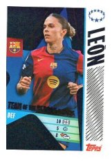 2025-26 Topps Champions League 2024/25 UEFA Women's Champions League Team of the Season 18 Adriana Leon (Aston Villa)