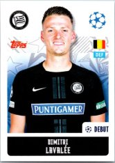 2024-25 Topps Champions League 335 Dimitri Lavalée (SK Sturm Graz)