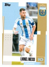 fotbalová kartička 2024-25 Topps Argentina Team Set 19 Lionel Messi