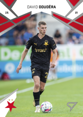 Fotbalová kartička 2024-25 SportZoo Chance Liga Serie 1 SK Slavia Praha David Douděra 20