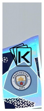 2025-26 Topps Champions League  Manchester City 298 Club Badge