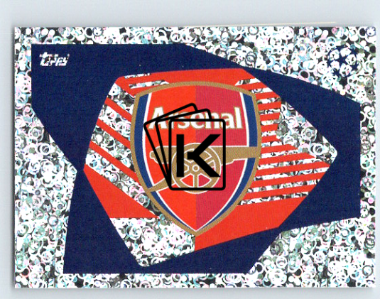 2020-21 Topps Champions League samolepka Logo Arsenal FC