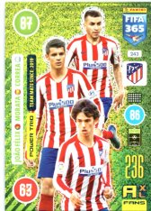 fotbalová karta Panini Adrenalyn XL FIFA 365 2021 Power Trio 243 Felix Morata Correa Atletico de Madrid