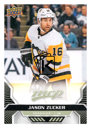 2020-21 UD MVP 123 Jason Zucker - Pittsburgh Penguins