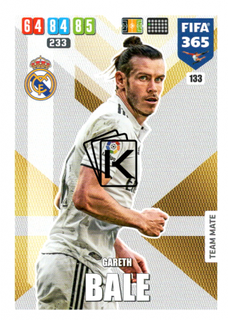 Fotbalová kartička Panini Adrenalyn XL FIFA 365 - 2020 Team Mate 133 Gareth Bale Real Madrid CF