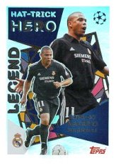 2025-26 Topps Champions League Historic Hat-Trick Heroes 28 Ronaldo (Real Madrid C.F.)