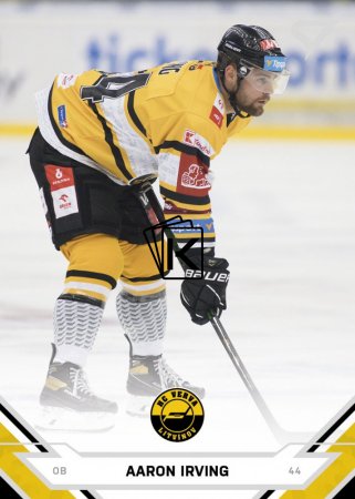 hokejová kartička 2021-22 SportZoo Tipsport Extraliga 204 Aaron Irving HC Verva Litvínov