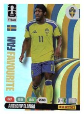 fotbalová kartička World Cup 2026 Adrenalyn XL FTS49.  Anthony Elanga (Sweden)  -  Fan Favourite