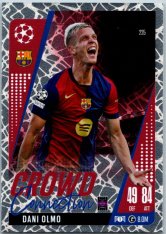 Fotbalová kartička 2024-25 Topps Match Attax EXTRA UEFA Club Competitions Crowd Connection 225 Dani Olmo (FC Barcelona)