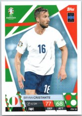 fotbalová karta Topps Match Attax EURO 2024 ITA12 Bryan Cristante (Italy)