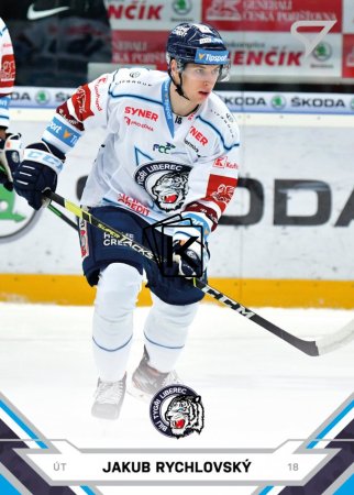 hokejová kartička 2021-22 SportZoo Tipsport Extraliga Serie 2 - 282 Jakub Rychlovský HC Bílí Tygři Liberec