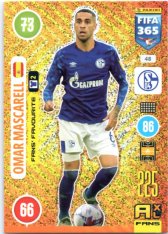fotbalová karta Panini Adrenalyn XL FIFA 365 2021 Fans´ Favourite 48 Omar Mascarell FC Schalke 04