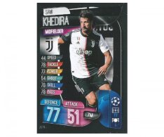 Fotbalová kartička 2019-2020  Topps Champions League Match Attax - Juventus - Samio Khedira 14