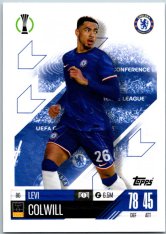fotbalová kartička 2024-25 Topps Match Attax UEFA Club Competitions  86 Levi Colwill (Chelsea)