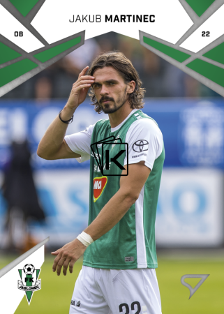 Fotbalová kartička 2024-25 SportZoo Chance Liga Serie 1 FK Jablonec Jakub Martinec 123