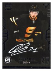 Podepsaná Hokejová kartička SportZoo 2022-23 Klub Legend 14 Ostap Safin HC Sparta Praha /15