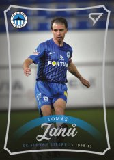fotbalová kartička 2023 Sportzoo Dekády N-023 TOMÁŠ JANŮ FC SLOVAN LIBEREC