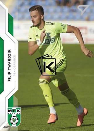 fotbalová kartička SportZoo 2020-21 Fortuna Liga Base 160 Filip Twardzik MFK Karviná