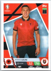 fotbalová karta Topps Match Attax EURO 2024 ALB816 Myrto Uzuni (Albania)