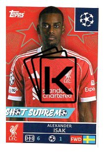 2025-26 Topps Champions League  Liverpool FC 263 Alexander Isak