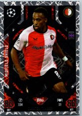 Fotbalová kartička 2024-25 Topps Match Attax EXTRA UEFA Club Competitions Midfield Shield 321 Quinten Timber (Feyenoord)