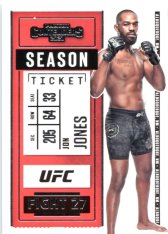 2021 Panini Chronicles UFC Contenders Season Ticket 9 Jon Jones