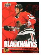 2025-26 Upper Deck Centennial Chicago Blackhawks 73 Denis Savard