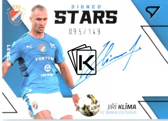 2022-23  Sprotzoo Fortuna Liga Singed Stars Level 2 Jiří Klíma FC Baník Ostrava