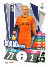 fotbalová kartička 2020-21 Topps Match Attax Champions League Extra Squad Update SU22 Joe Hart Tottenham Hotspur