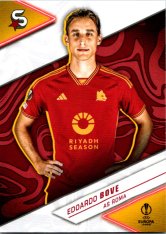 Fotbalová kartička 2023-24 Topps Superstars UEFA Club Competitions 19 Edoardo Bove (AS Roma)