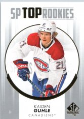 2022-23 Upper Deck SP Authentic SP Top Rookies TR-4 Kaiden Guhle - Montreal Canadiens